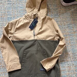 NWT properly tied YS boys ridge Anorak Thicket
